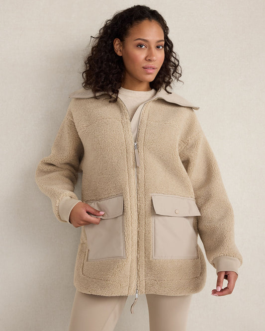 SHERPA OVERSIZED JACKET | Talbots