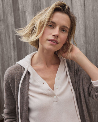 FEATHERWEIGHT CASHMERE HOODIE | Talbots