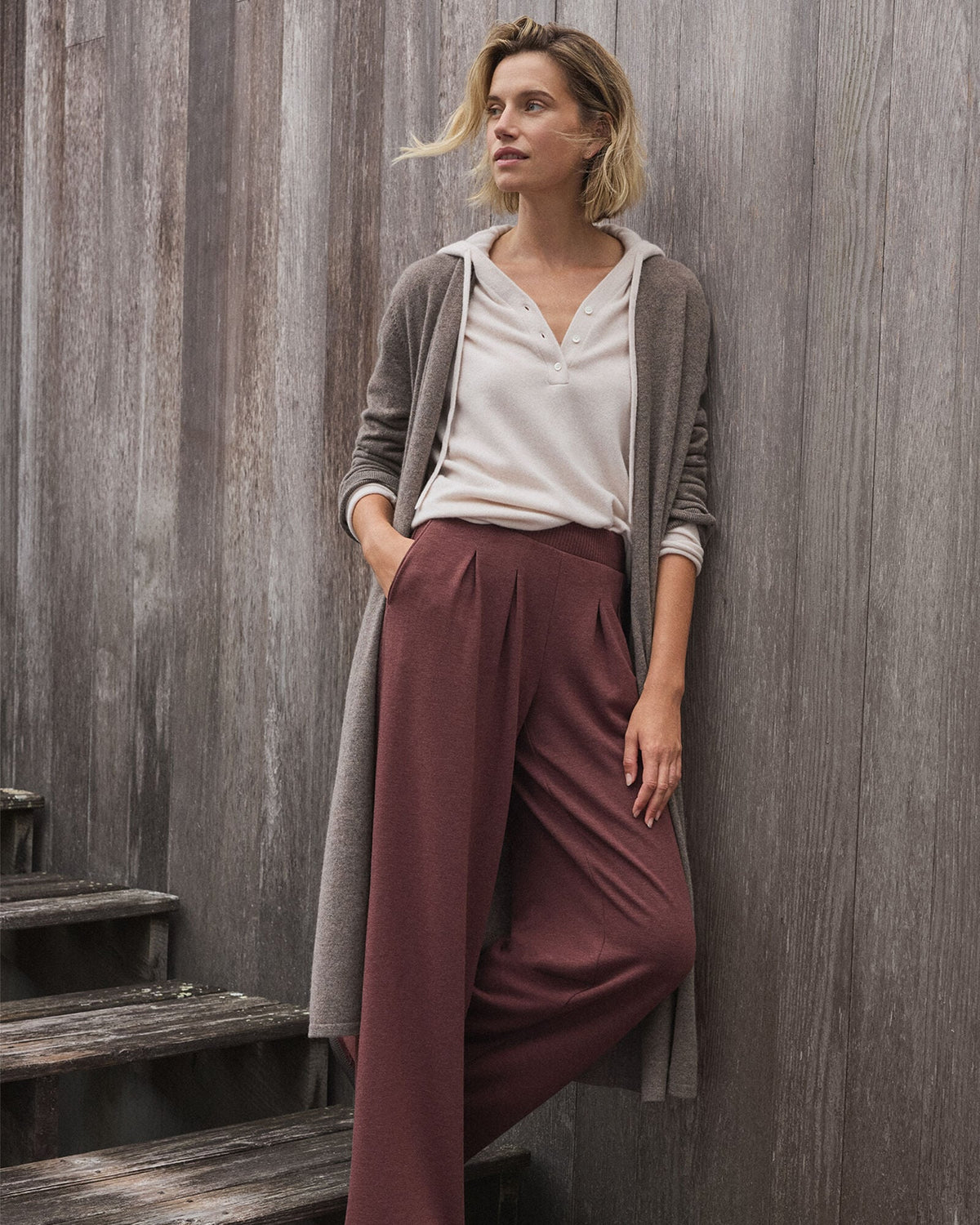 FEATHERWEIGHT CASHMERE HOODIE | Talbots