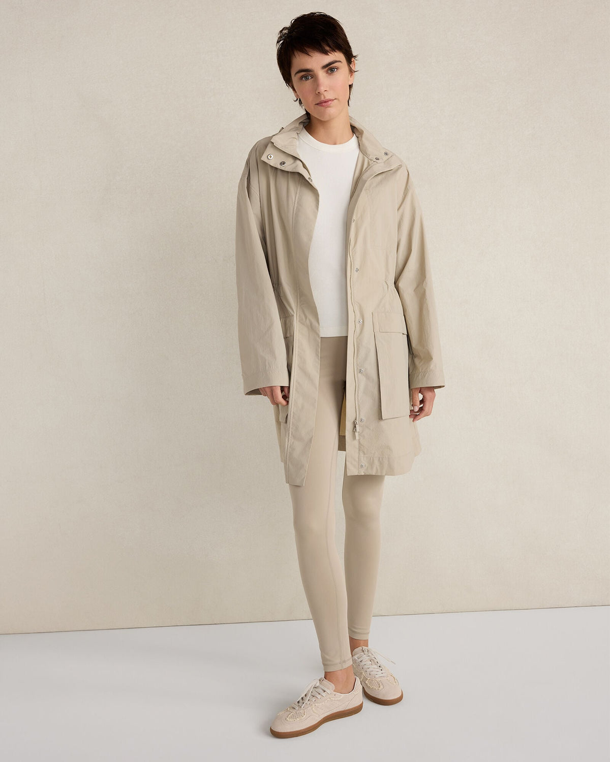 CRINKLE NYLON PACKABLE JACKET | Talbots