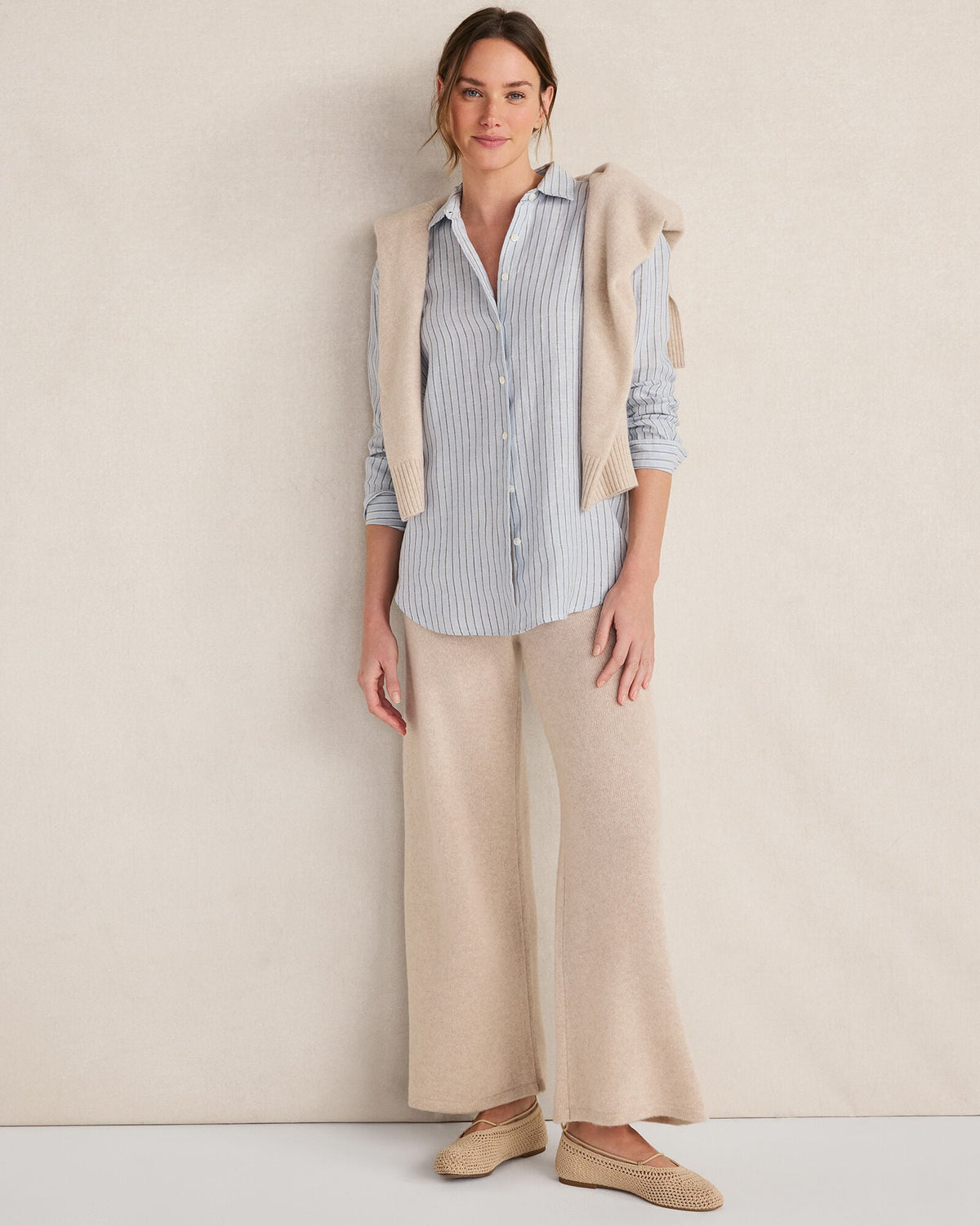 THE DAILY SHIRT IN LINEN STRIPE | Talbots