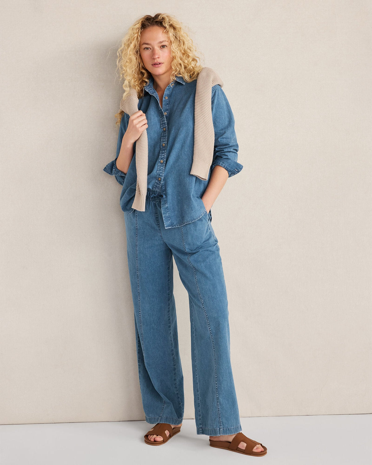 THE DAILY SHIRT IN ORGANIC COTTON DENIM | Talbots