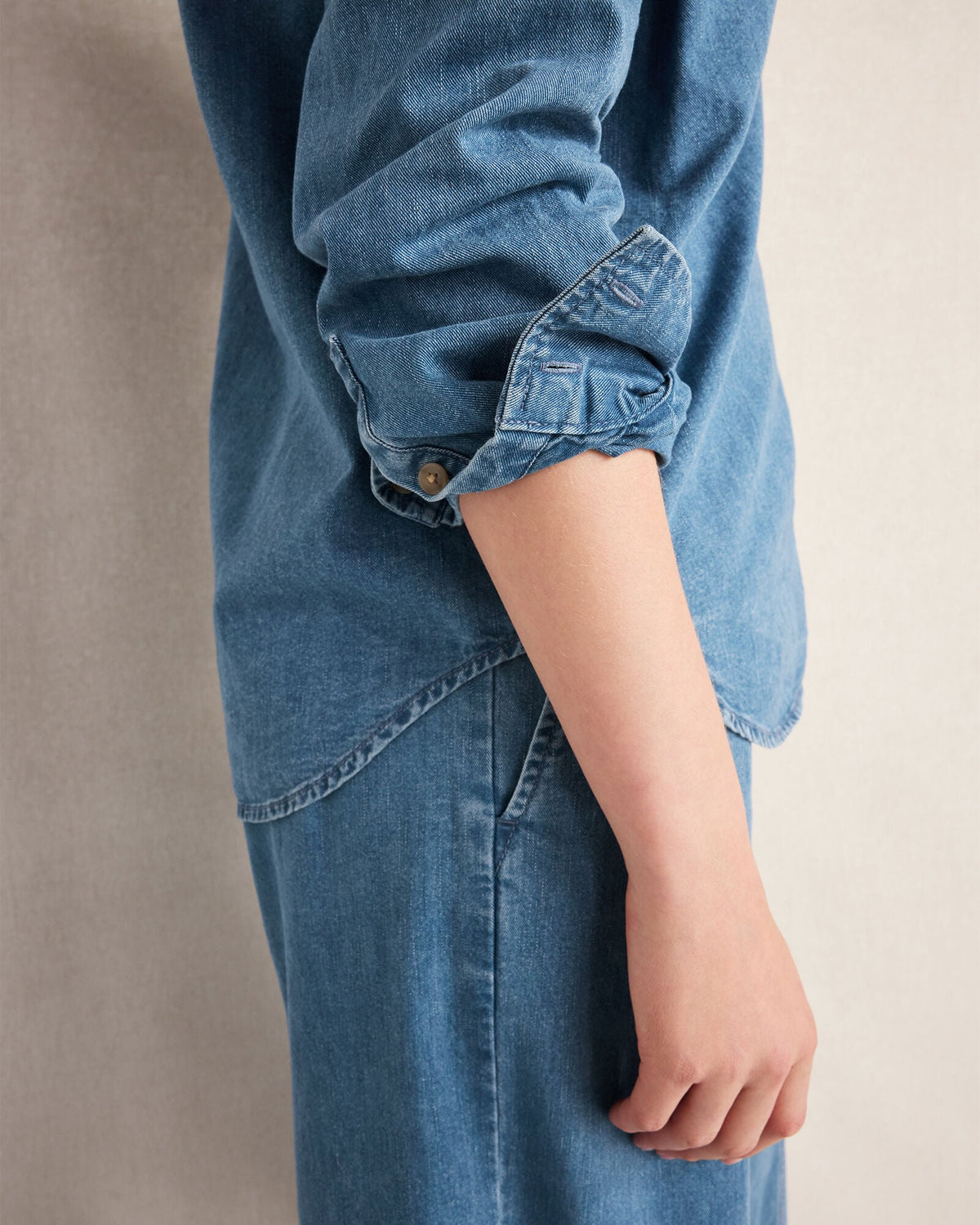 THE DAILY SHIRT IN ORGANIC COTTON DENIM | Talbots