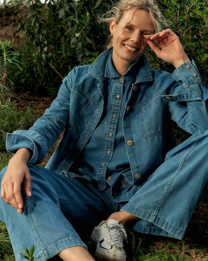 THE DAILY SHIRT IN ORGANIC COTTON DENIM | Talbots