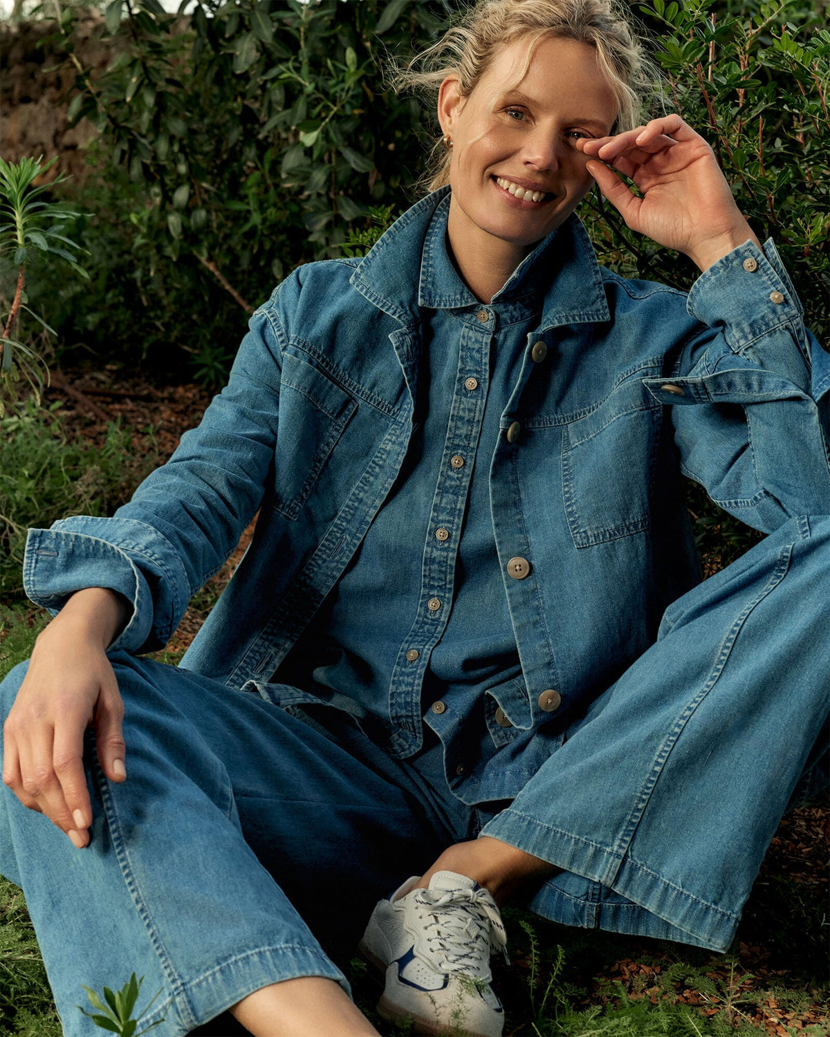 THE DAILY SHIRT IN ORGANIC COTTON DENIM | Talbots