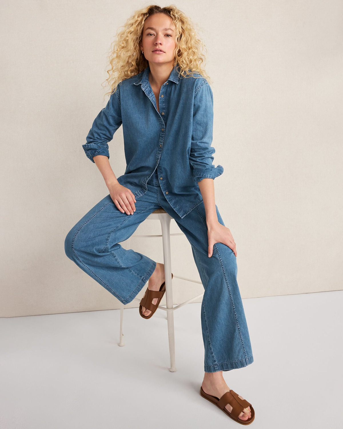 THE DAILY SHIRT IN ORGANIC COTTON DENIM | Talbots