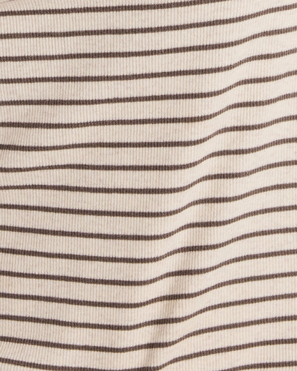 ORGANIC COTTON STRIPED RACERBACK TANK | Talbots
