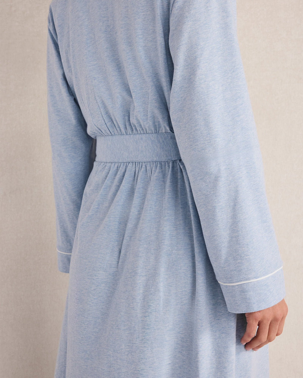ORGANIC COTTON JERSEY ROBE | Talbots